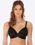 Freya Expression Moulded Plunge Bra Black