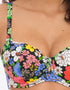 Freya Floral Haze Sweetheart Bikini Top Multi