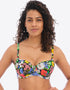 Freya Floral Haze Sweetheart Bikini Top Multi