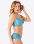 Gossard Superboost Lace Short Ocean Blue