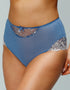 Nessa Simone High Waist Brief Blue