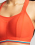 Panache Non Wired Racer Sports Bra Sunrise Orange