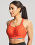 Panache Non Wired Racer Sports Bra Sunrise Orange