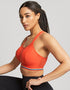 Panache Non Wired Racer Sports Bra Sunrise Orange