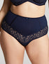 Sculptresse By Panache Estel High Waist Brief Navy